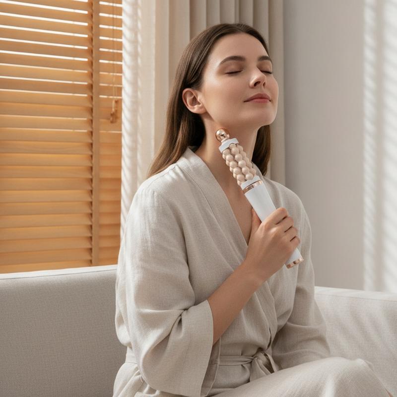 Rouleau de massage facial 3D,  - Luxury Skincare Tools avis et prix